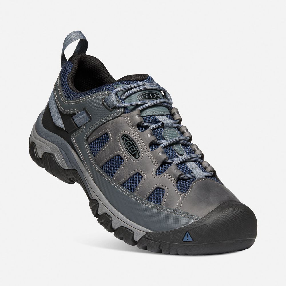 Zapatos de Seguridad Keen Mexico Grises Oscuro - Hombre Targhee Vent - DR2896507